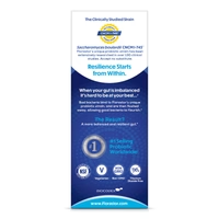 Probiotics for Digestive and Immune Health, 100 Capsules, Probiotics for Women & Men, Helps Flush Out Bad Bacteria, Boosts The Good with Our Unique Strain Saccharomyces Boulardii